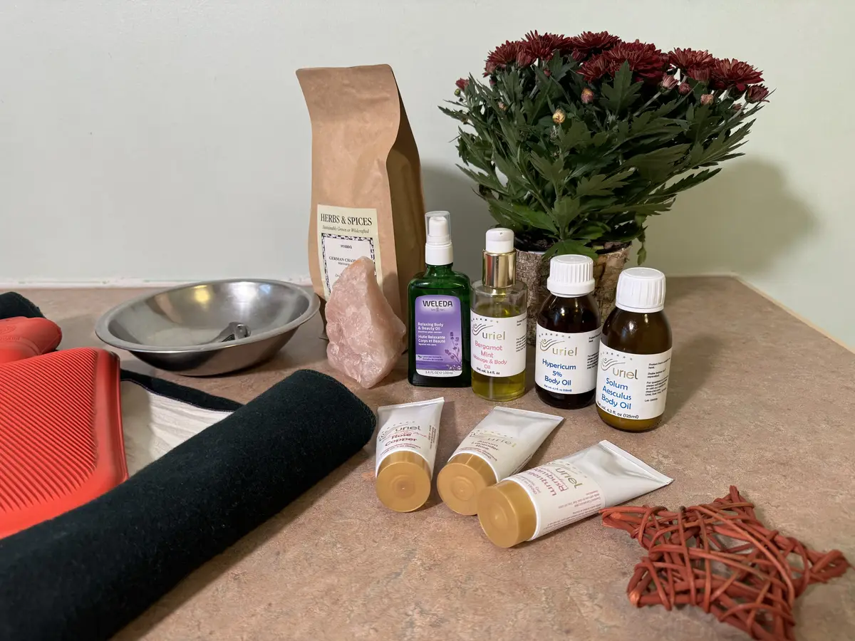 Rhythmical Massage oils and treatments